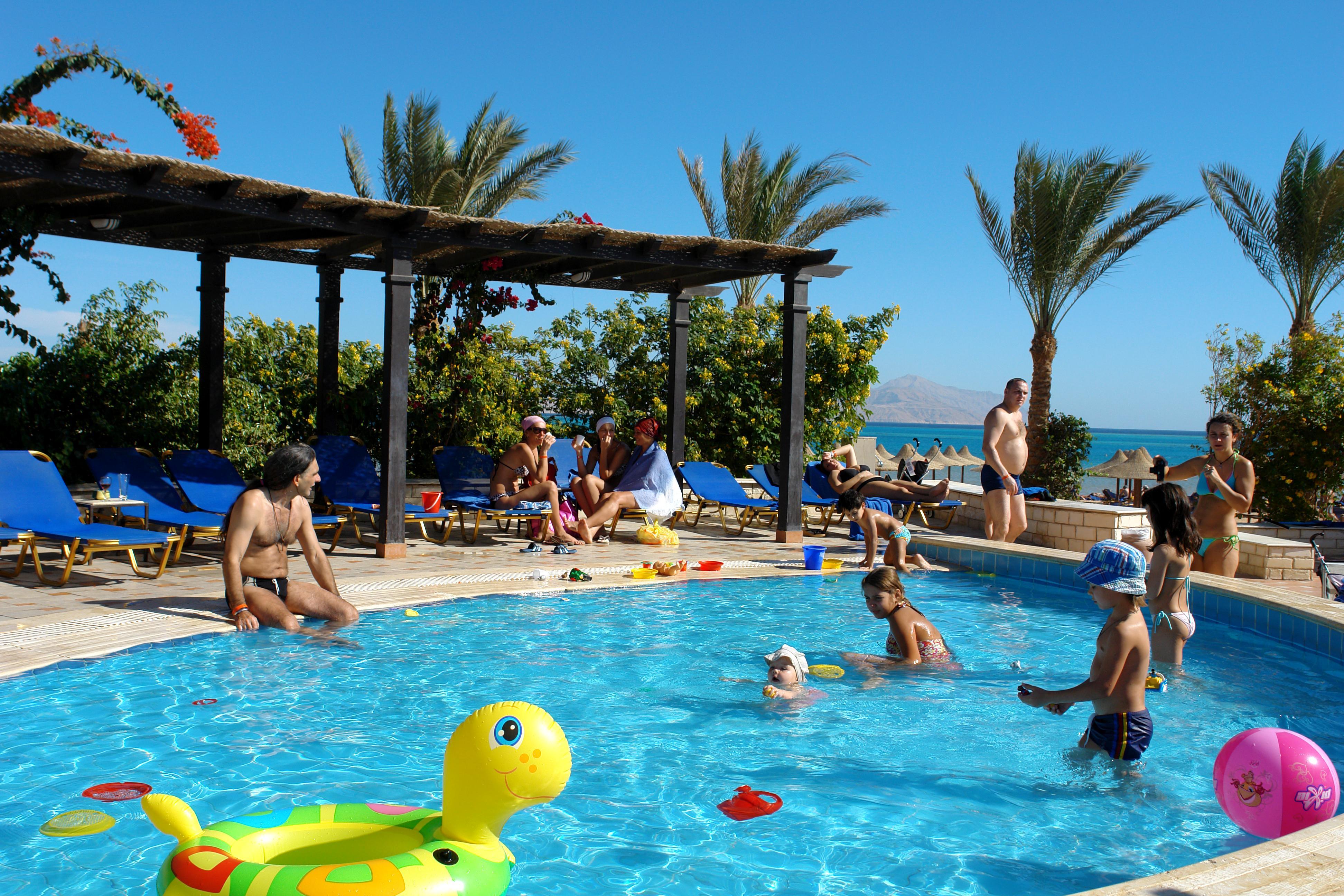 Jaz Belvedere Resort Sharm el-Sheikh Exterior foto A swimming pool